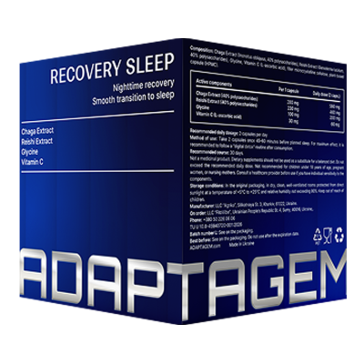 Adaptagem recovery sleep